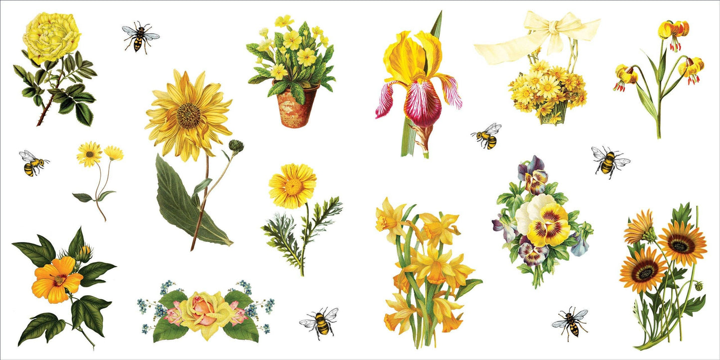 Peter Pauper Press | Bunches of Botanicals Sticker Book (500 stickers)