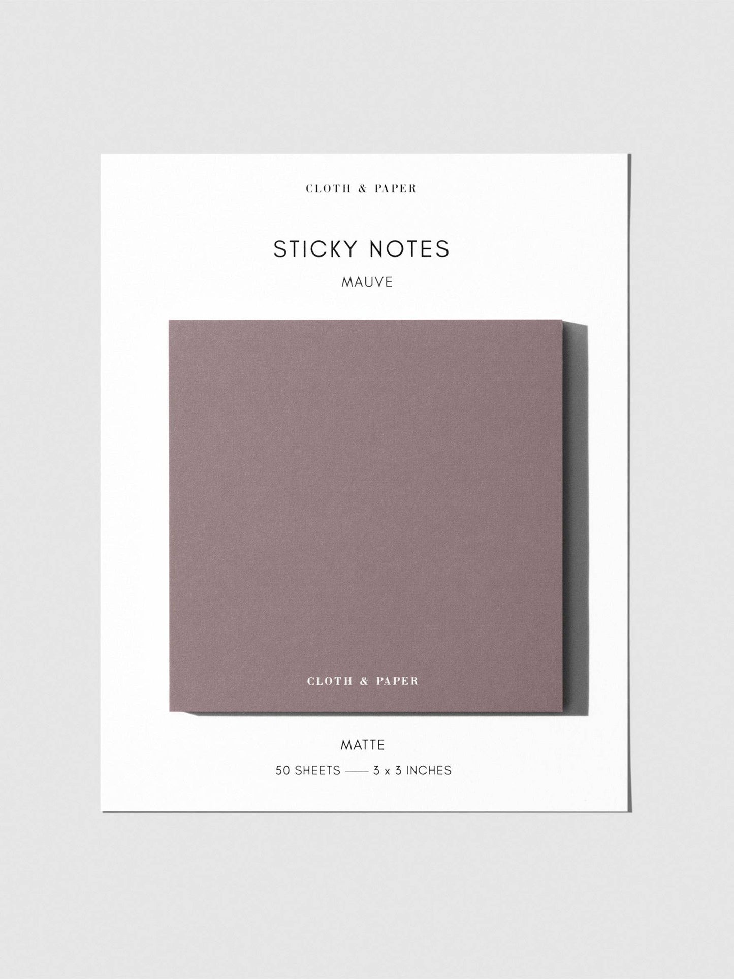 Cloth & Paper | Note Neutrality Sticky Notes