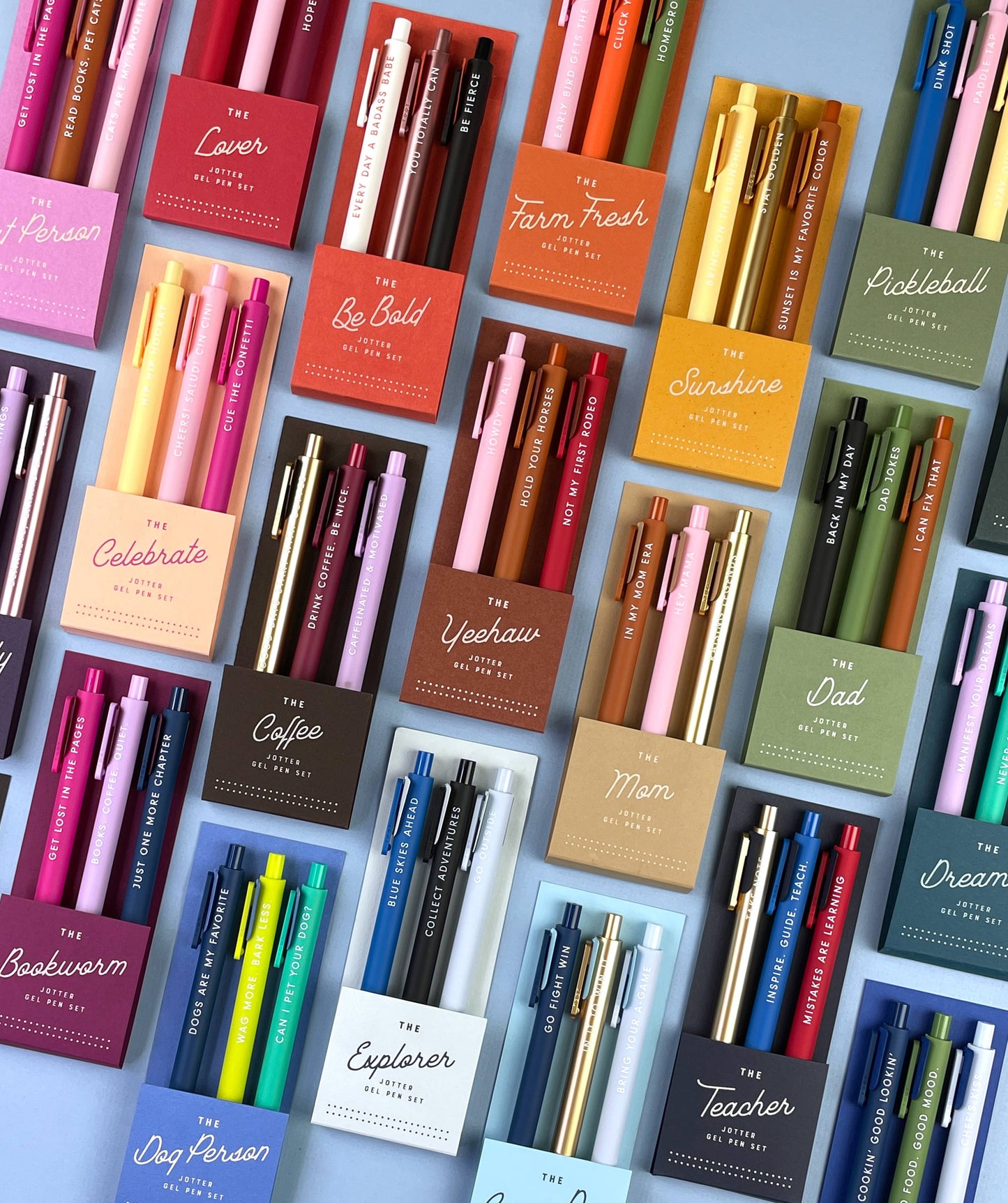 Ruff House Print Shop | The Dog Person Jotter Gel Pen: Set of 3