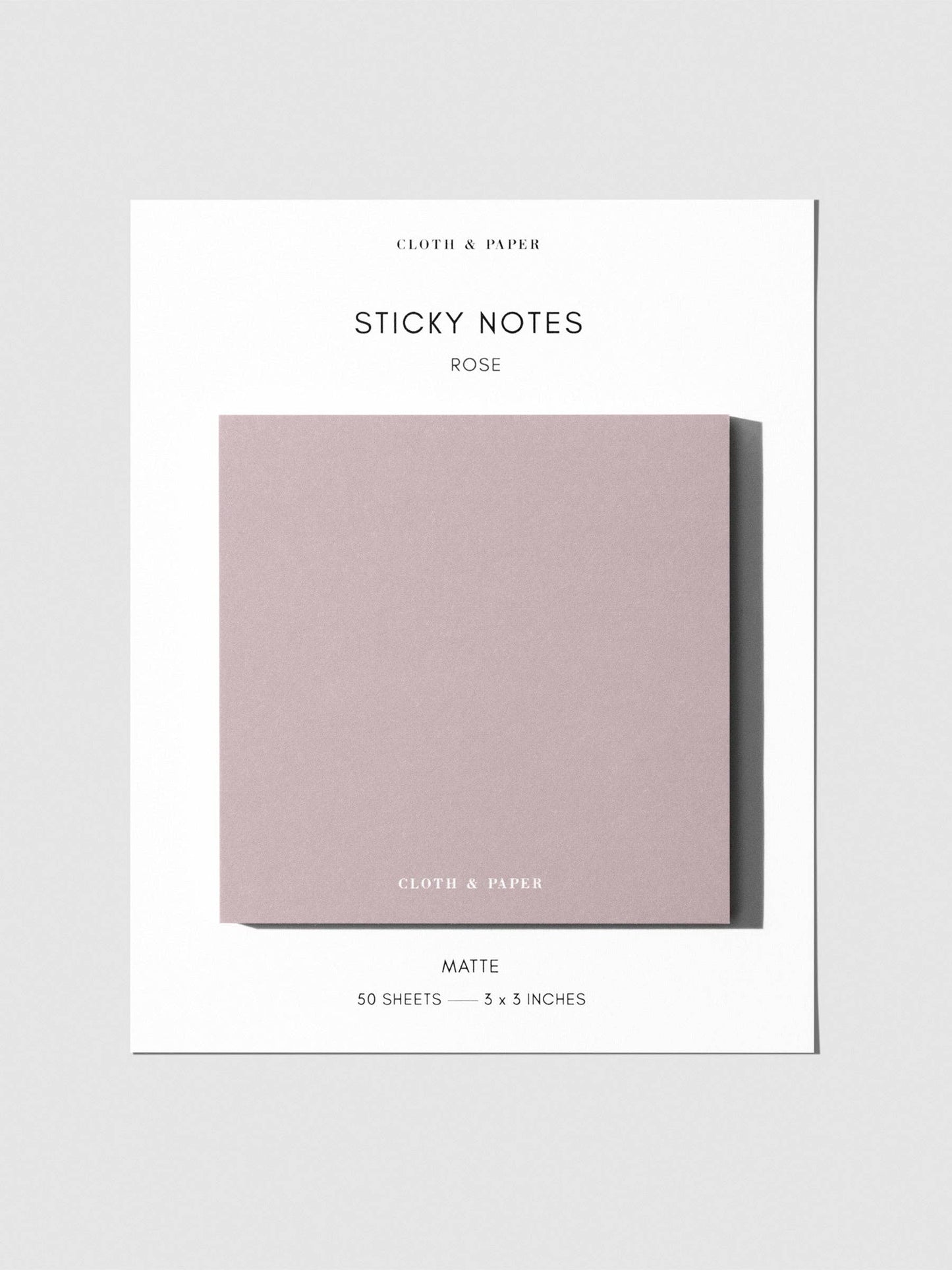 Cloth & Paper | Note Neutrality Sticky Notes