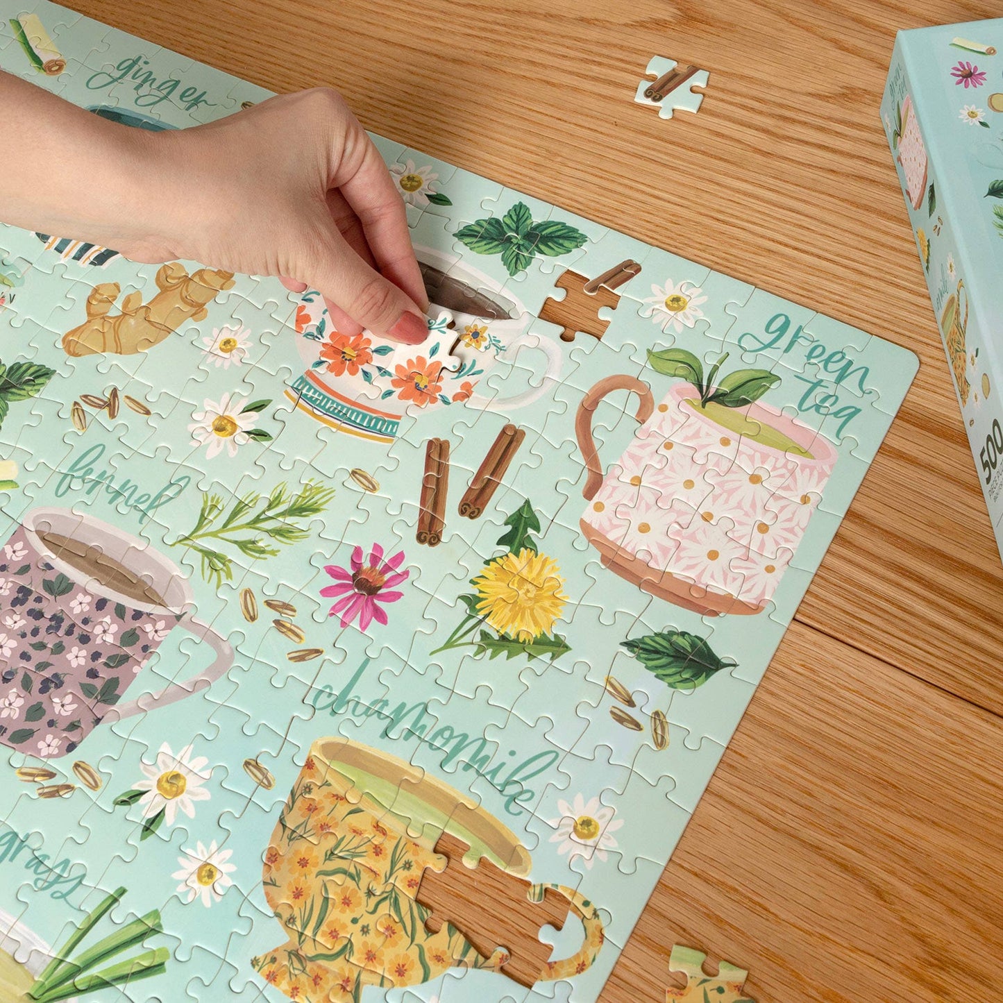 1Canoe2 | Tea Time - 500 Piece Jigsaw Puzzle