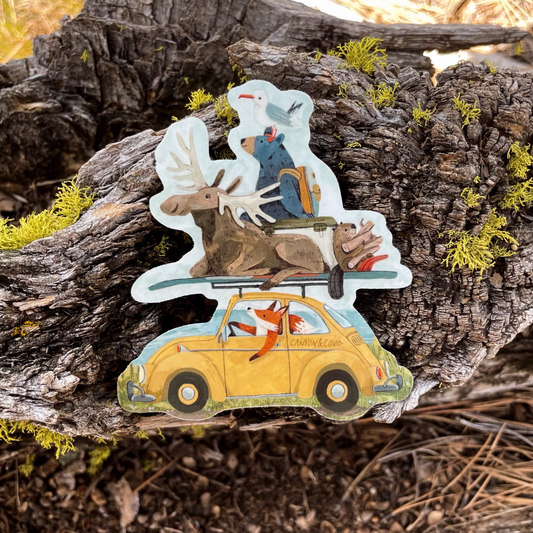 Canyon & Cove | Road Trippin’ Sticker