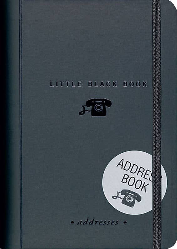 Peter Pauper Press - Little Black Book Of Addresses