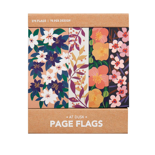 At Dusk Page Flags