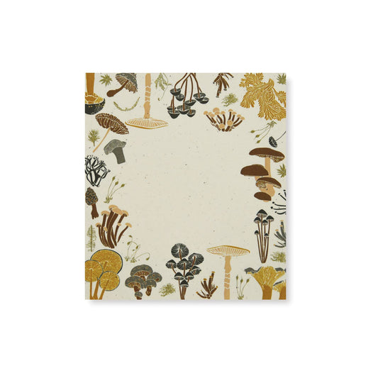 June & December - Mushroom Mini Notes / Recycled Notepad