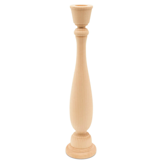 Wood Taper Candle Holders