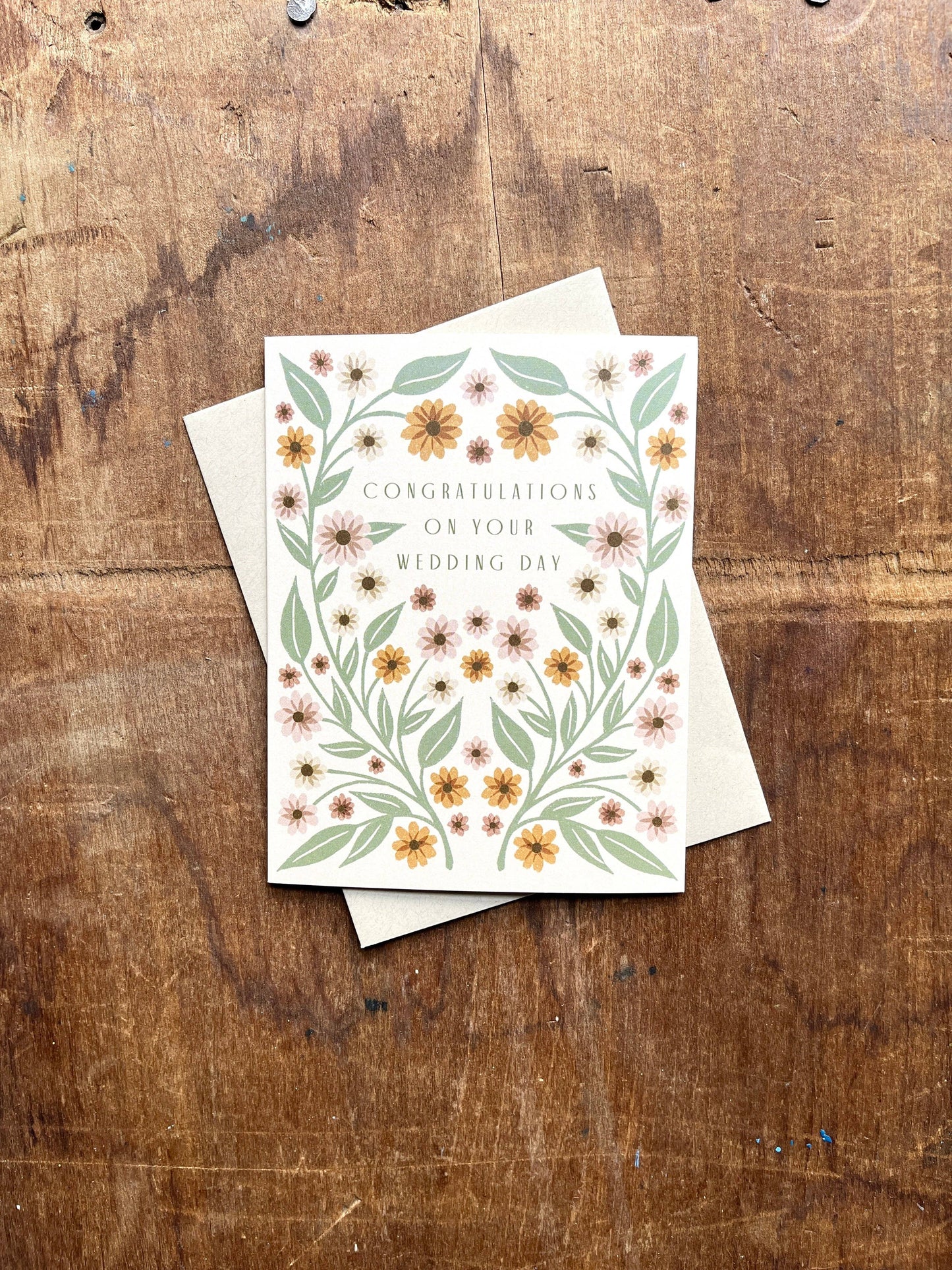 Katharine Watson - "Congratulations On Your Wedding," Greeting Card