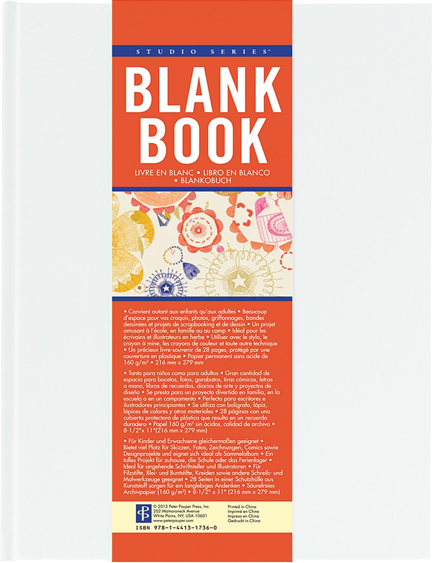 Peter Pauper Press - Studio Series Blank Book