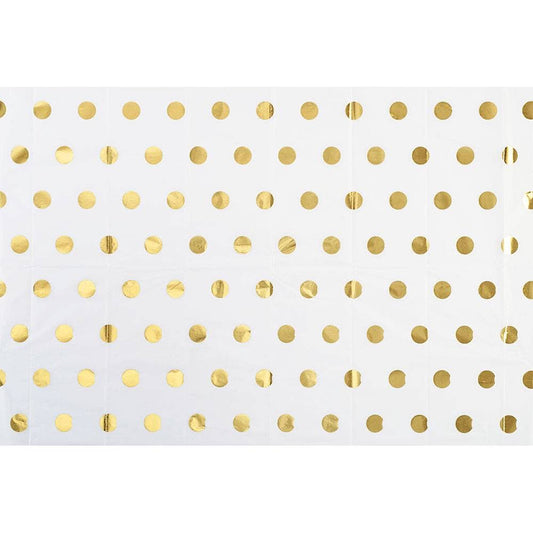 Paper Source Wholesale - Gold Polka Dot Tissue Paper