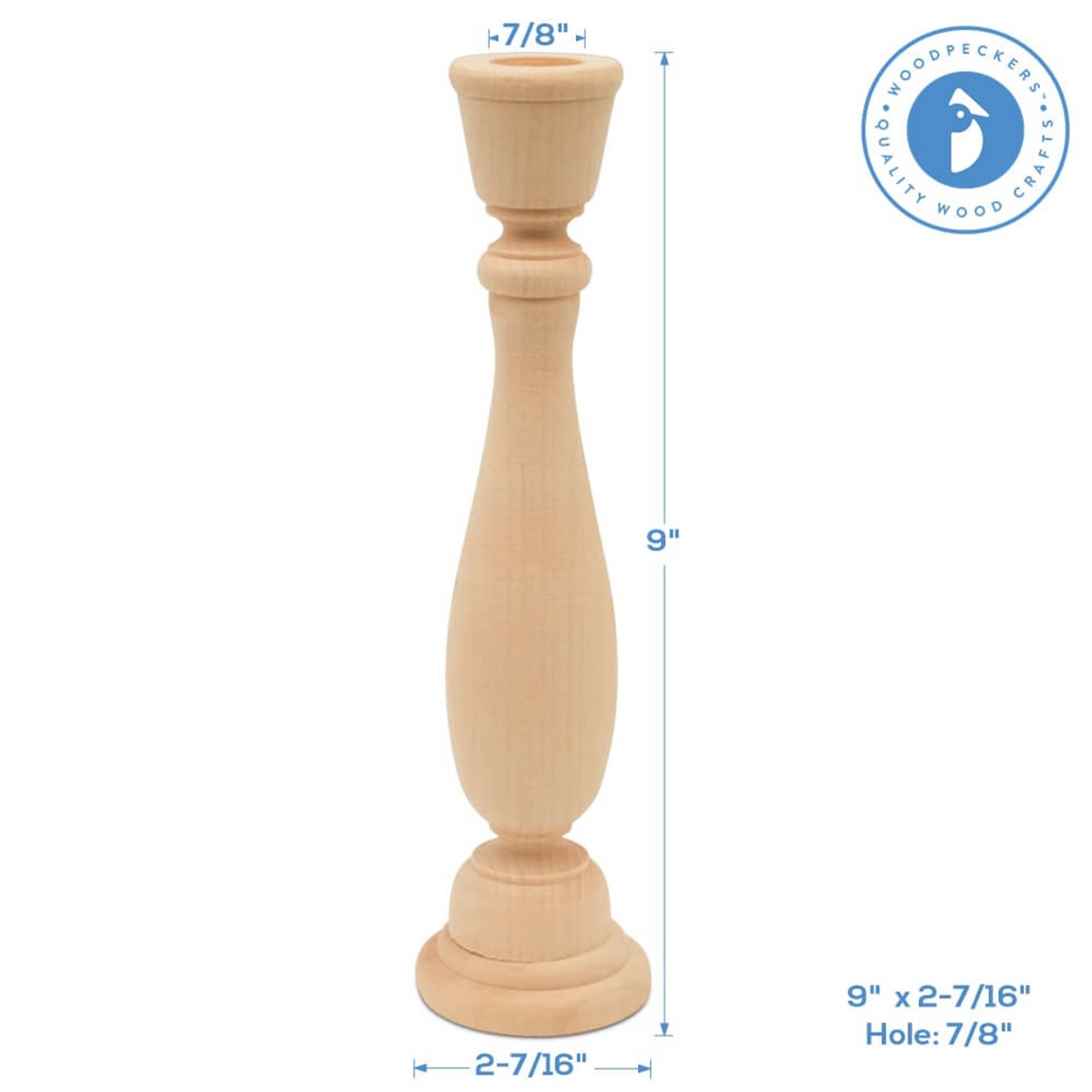 Wood Taper Candle Holders