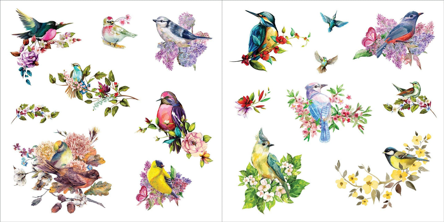 Peter Pauper Press | Bunches of Botanicals Sticker Book (500 stickers)