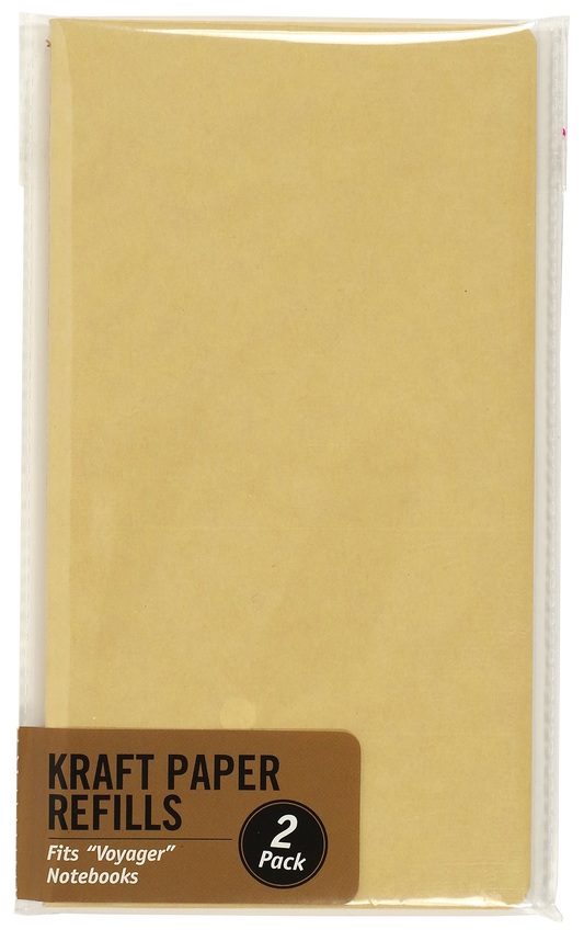 Peter Pauper Press - Voyager Kraft Paper Refill (2-Pack)