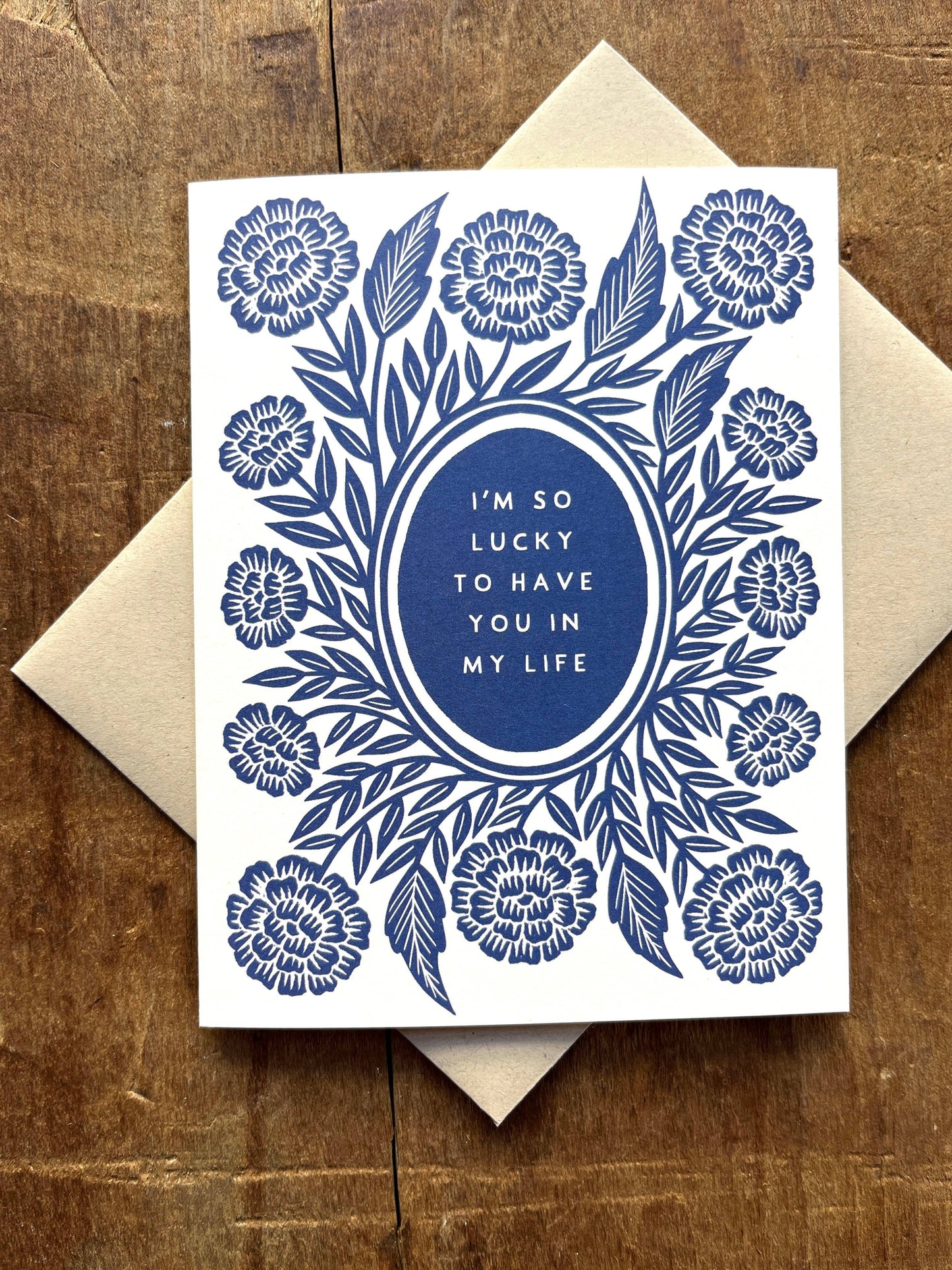 Katharine Watson - "I'm So Lucky to Have You in My Life," Greeting Card