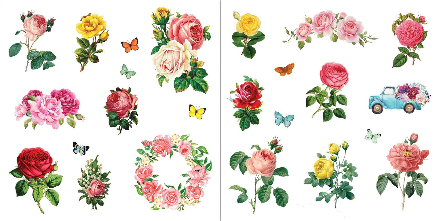 Peter Pauper Press | Bunches of Botanicals Sticker Book (500 stickers)