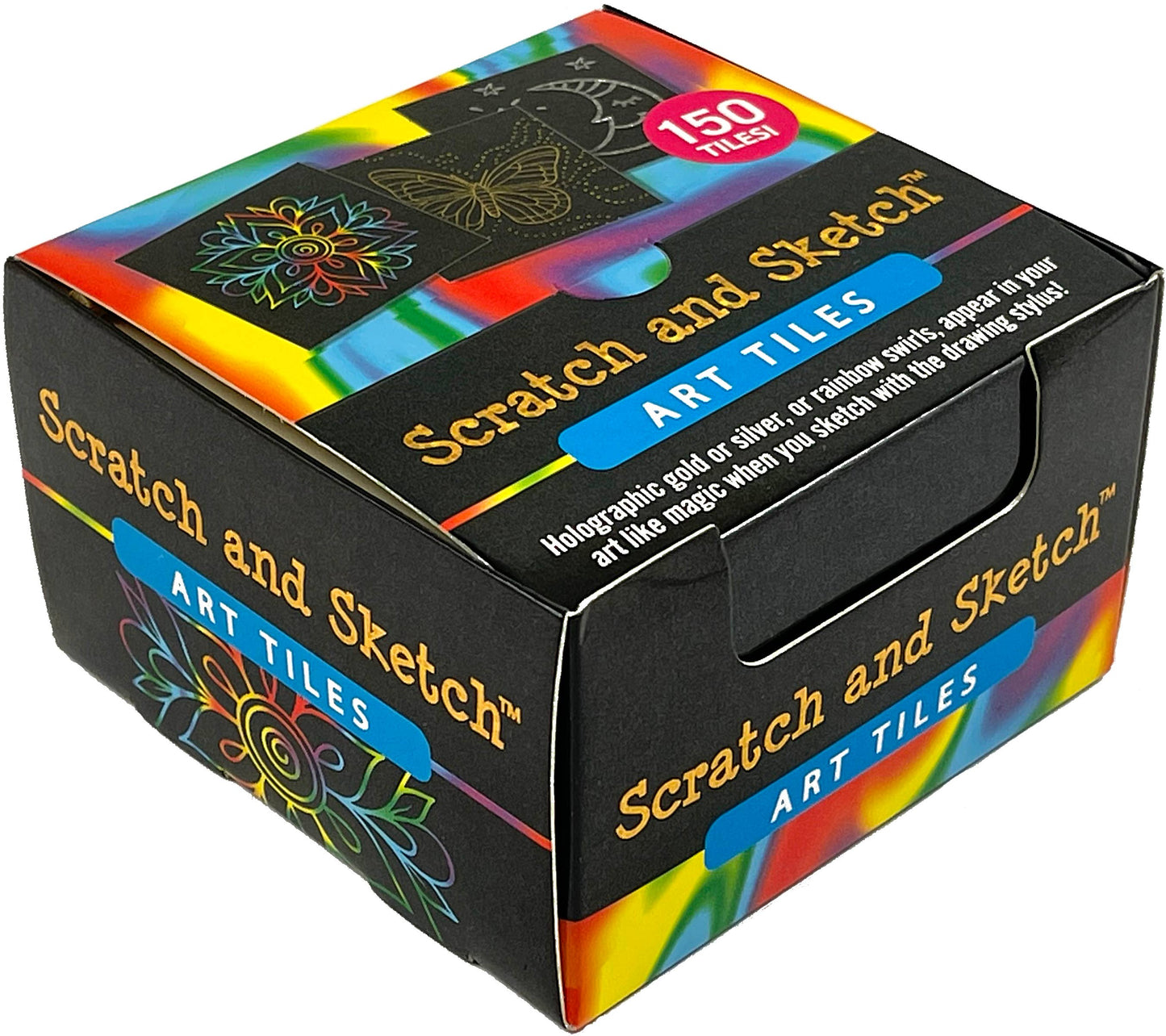 Peter Pauper Press - Scratch & Sketch Art Tiles