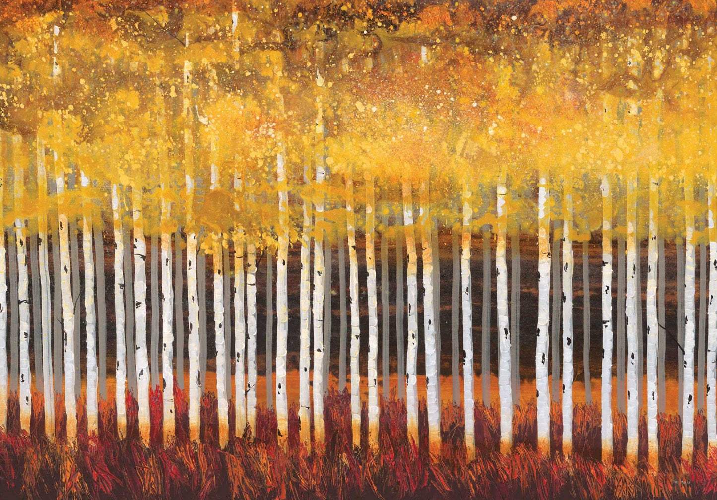 Peter Pauper Press - Golden Aspens Note Cards