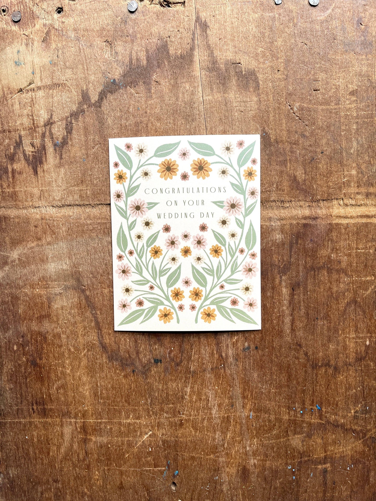Katharine Watson - "Congratulations On Your Wedding," Greeting Card