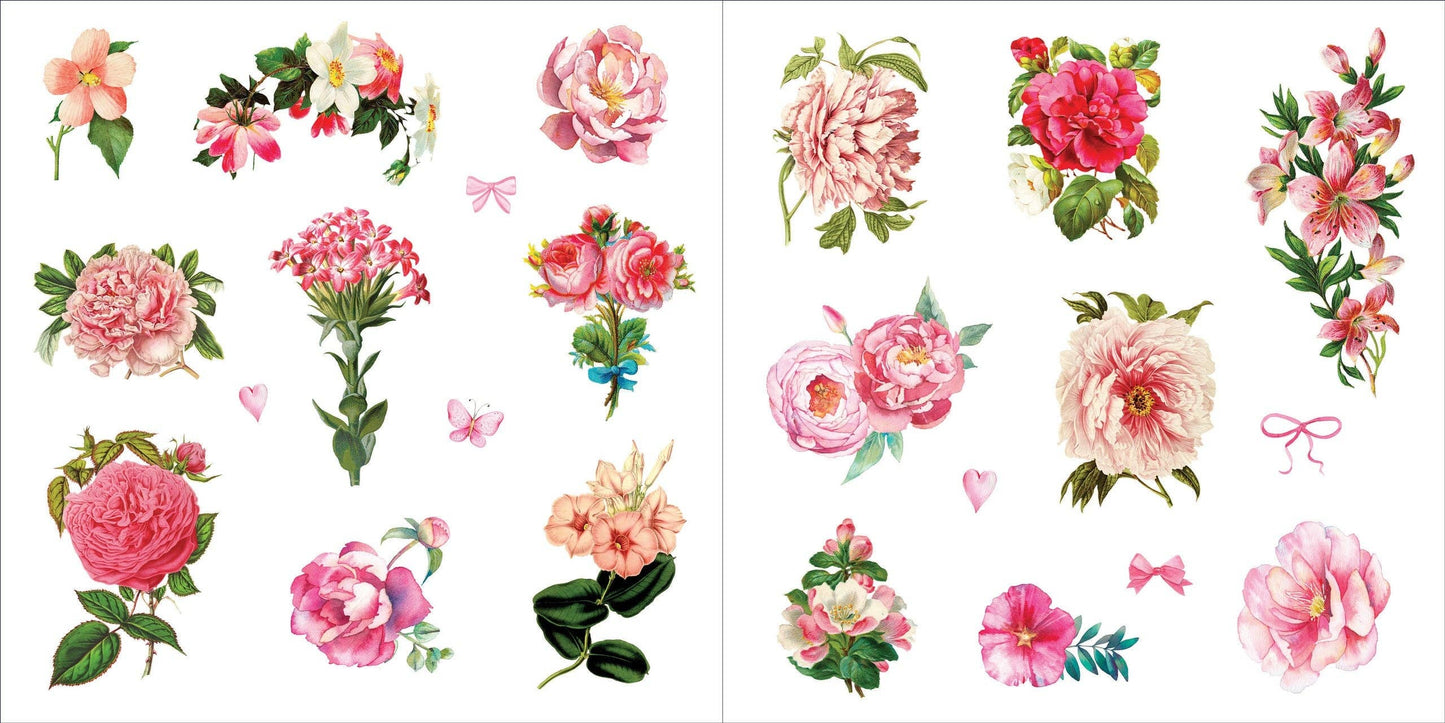 Peter Pauper Press | Bunches of Botanicals Sticker Book (500 stickers)