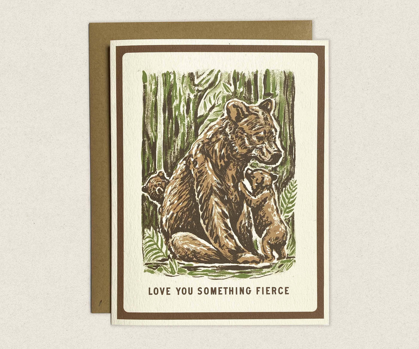 Mama Bear Greeting Card