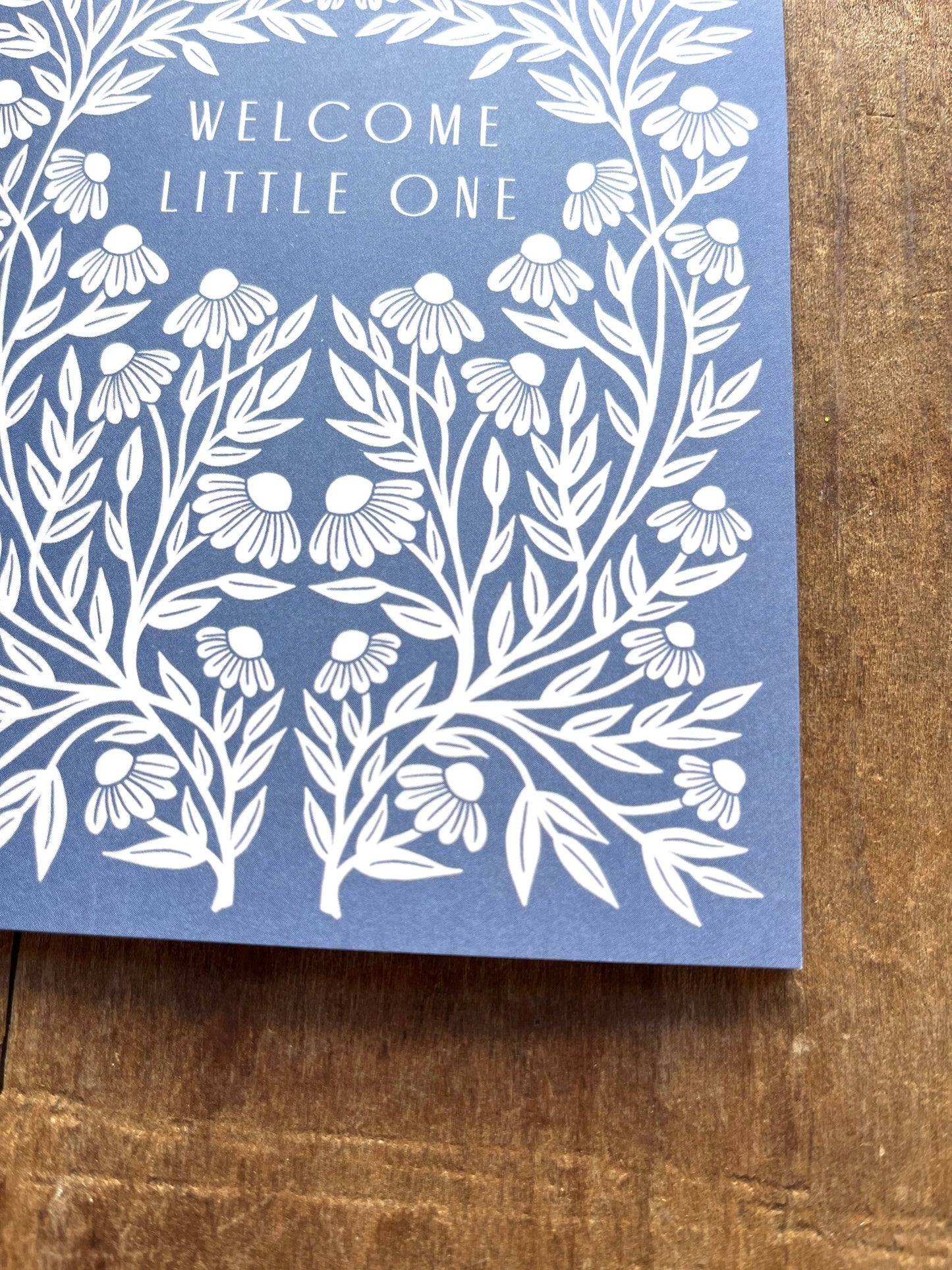 Katharine Watson - "Welcome Little One," Greeting Card