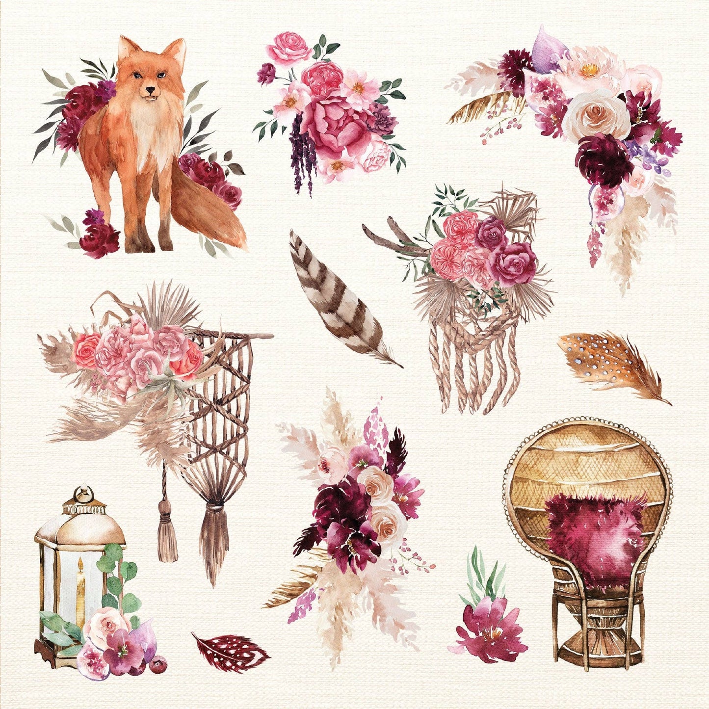 Peter Pauper Press | Boho Dreams Sticker Book