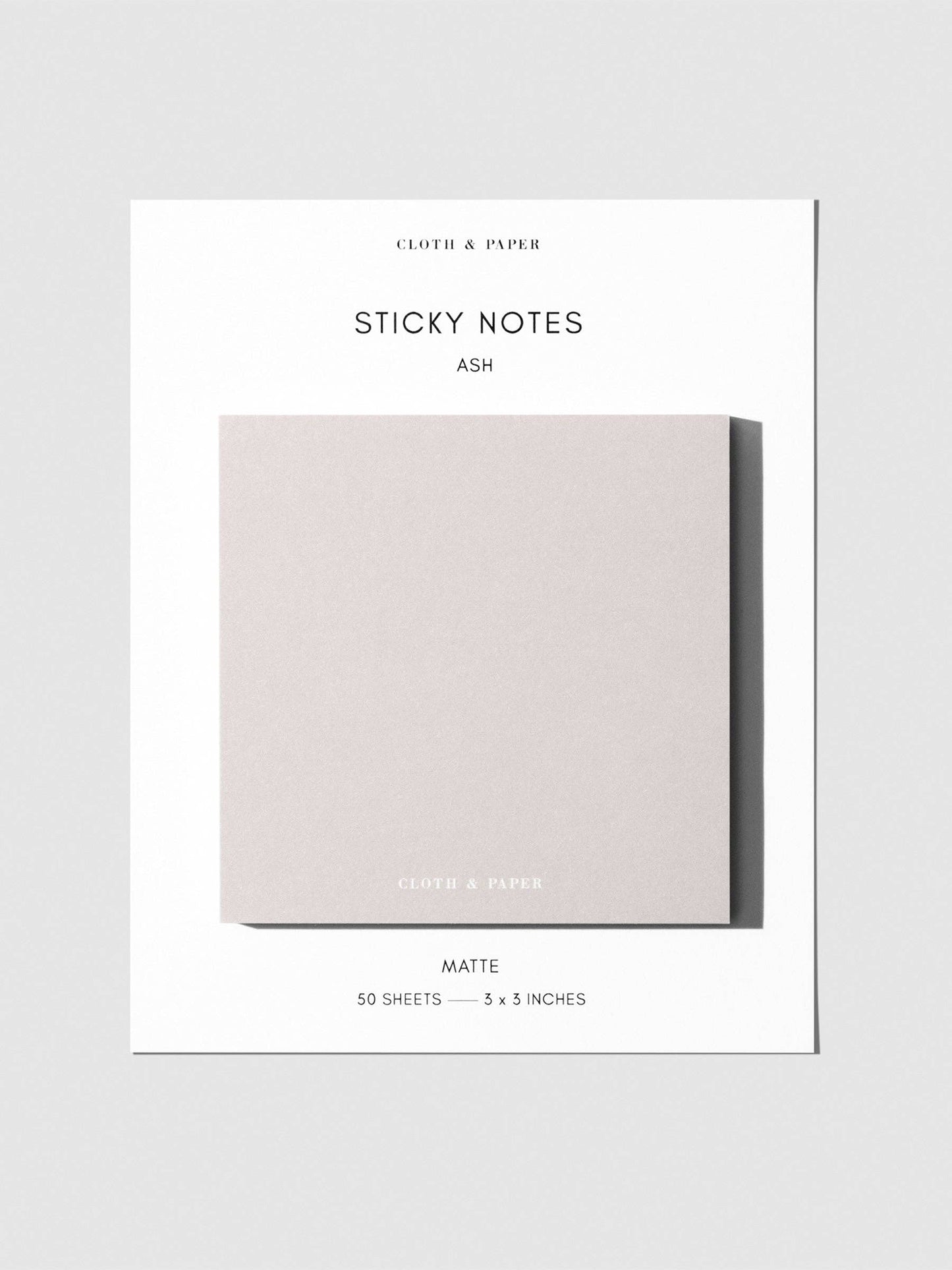 Cloth & Paper | Note Neutrality Sticky Notes