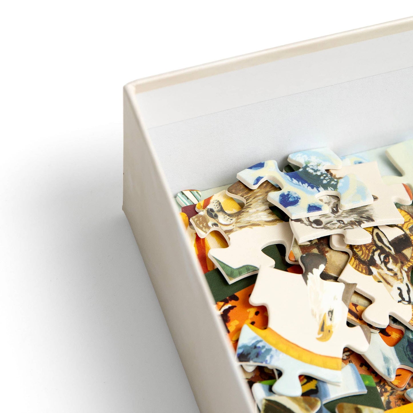 1Canoe2 | Animal Tracks Grid - 500 Piece Jigsaw Puzzle