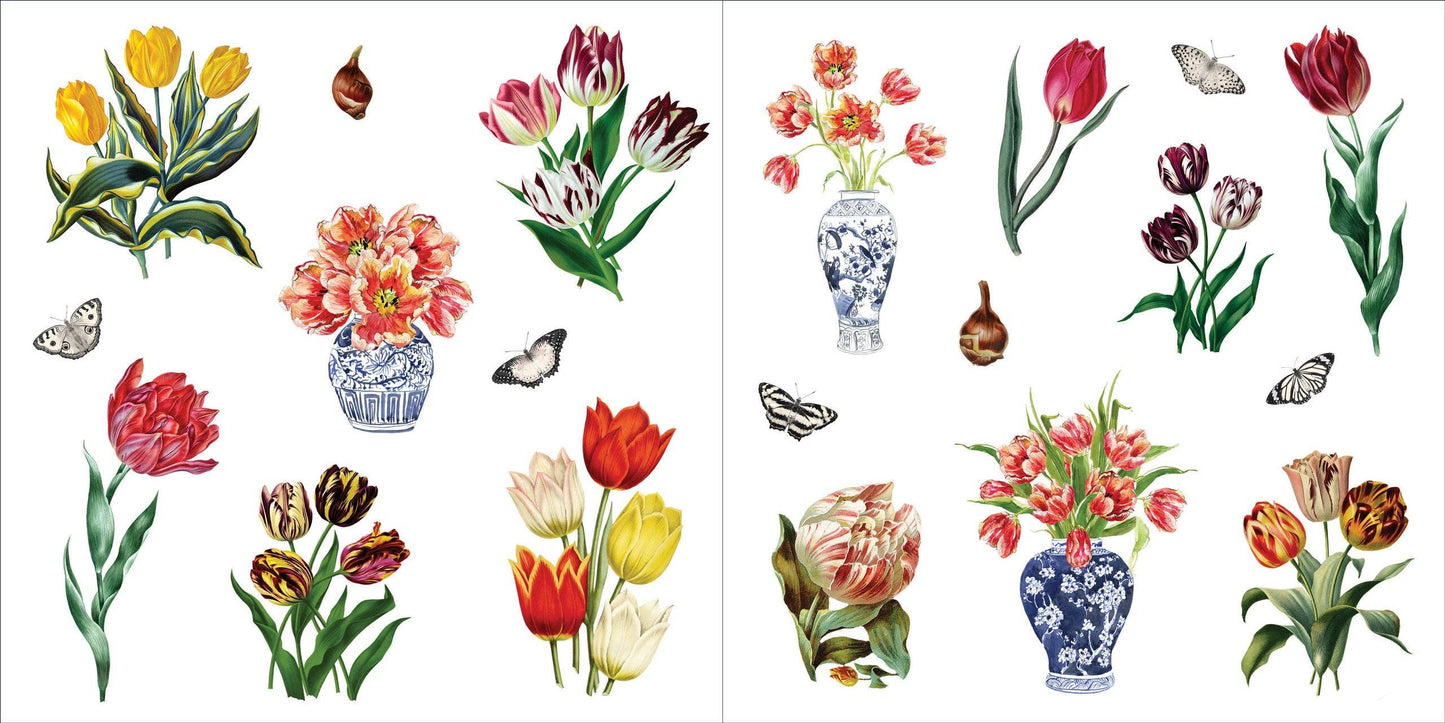 Peter Pauper Press | Bunches of Botanicals Sticker Book (500 stickers)