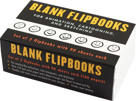 Peter Pauper Press - Blank Flipbooks (3-pack)