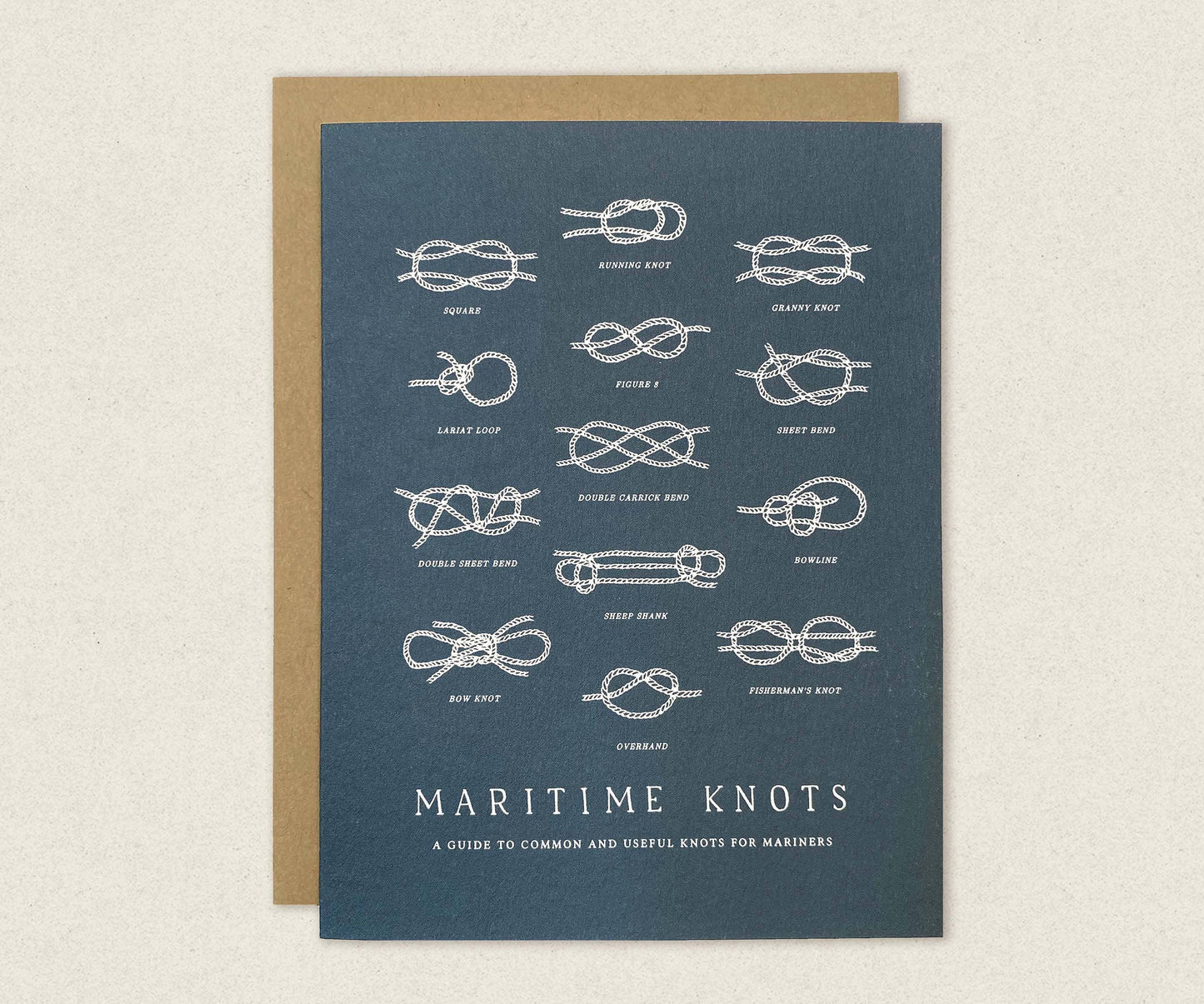 The Wild Wander - Maritime Knots Greeting Card