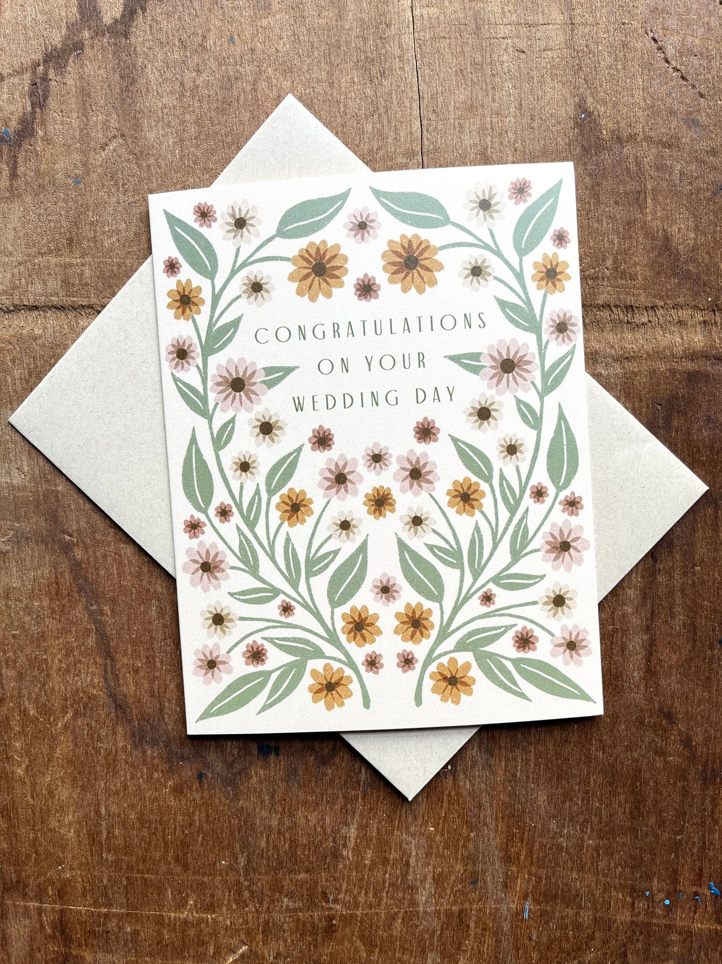 Katharine Watson - "Congratulations On Your Wedding," Greeting Card