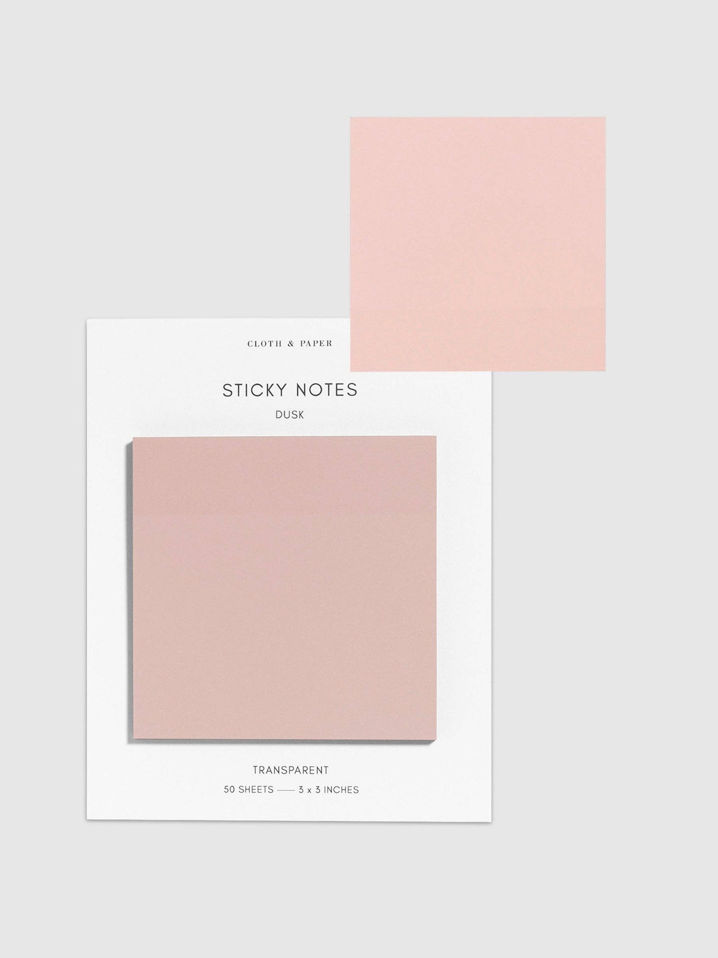 Cloth & Paper | Transparent Sticky Notes