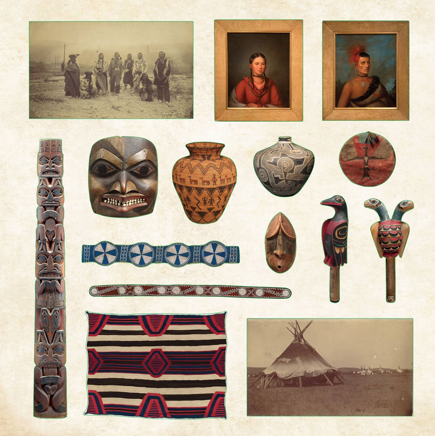 Peter Pauper Press | Museum Treasures Sticker Book