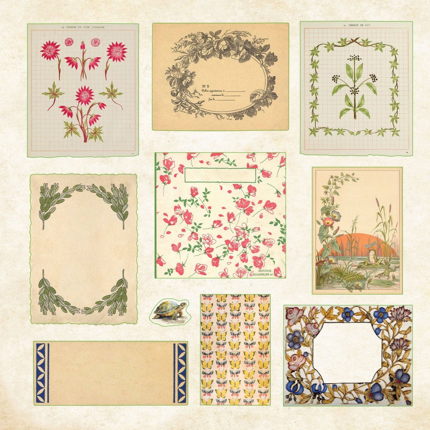 Peter Pauper Press | Cottagecore Sticker Book