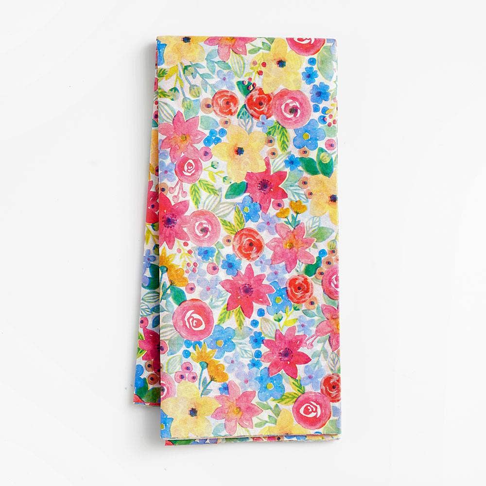 Paper Source Wholesale - Watercolor Floral Tissue Paper