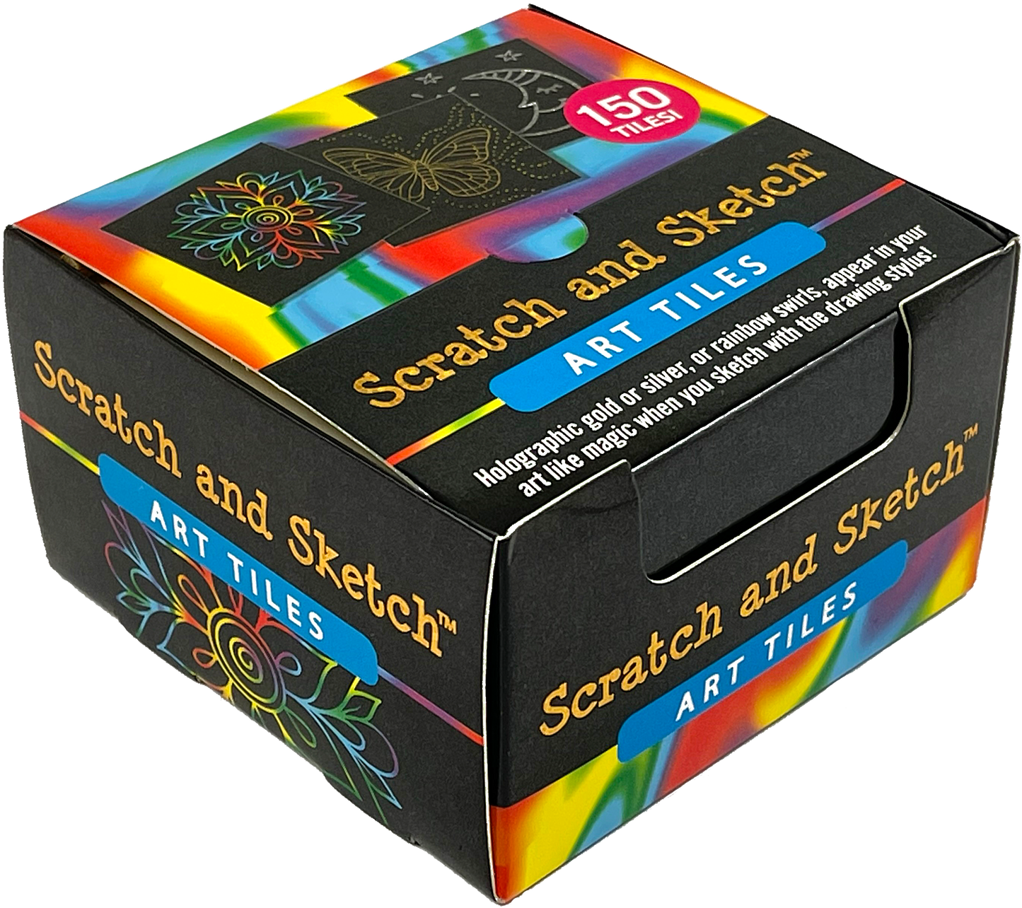 Peter Pauper Press - Scratch & Sketch Art Tiles