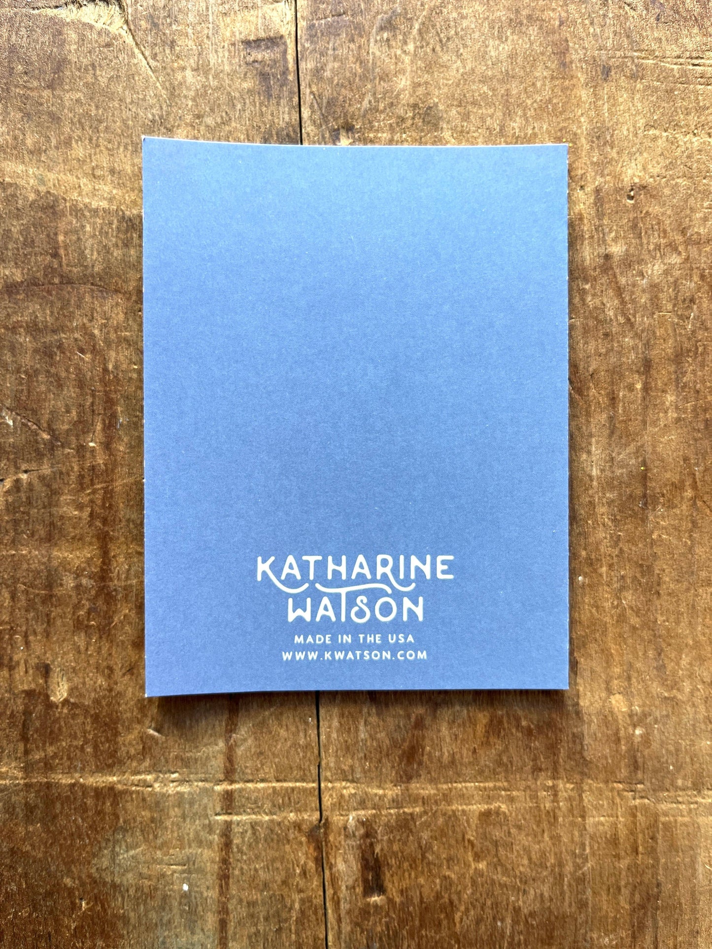 Katharine Watson - "Welcome Little One," Greeting Card