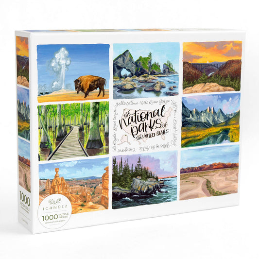 1Canoe2 | National Parks Volume 4 - 1,000 Piece Jigsaw Puzzle