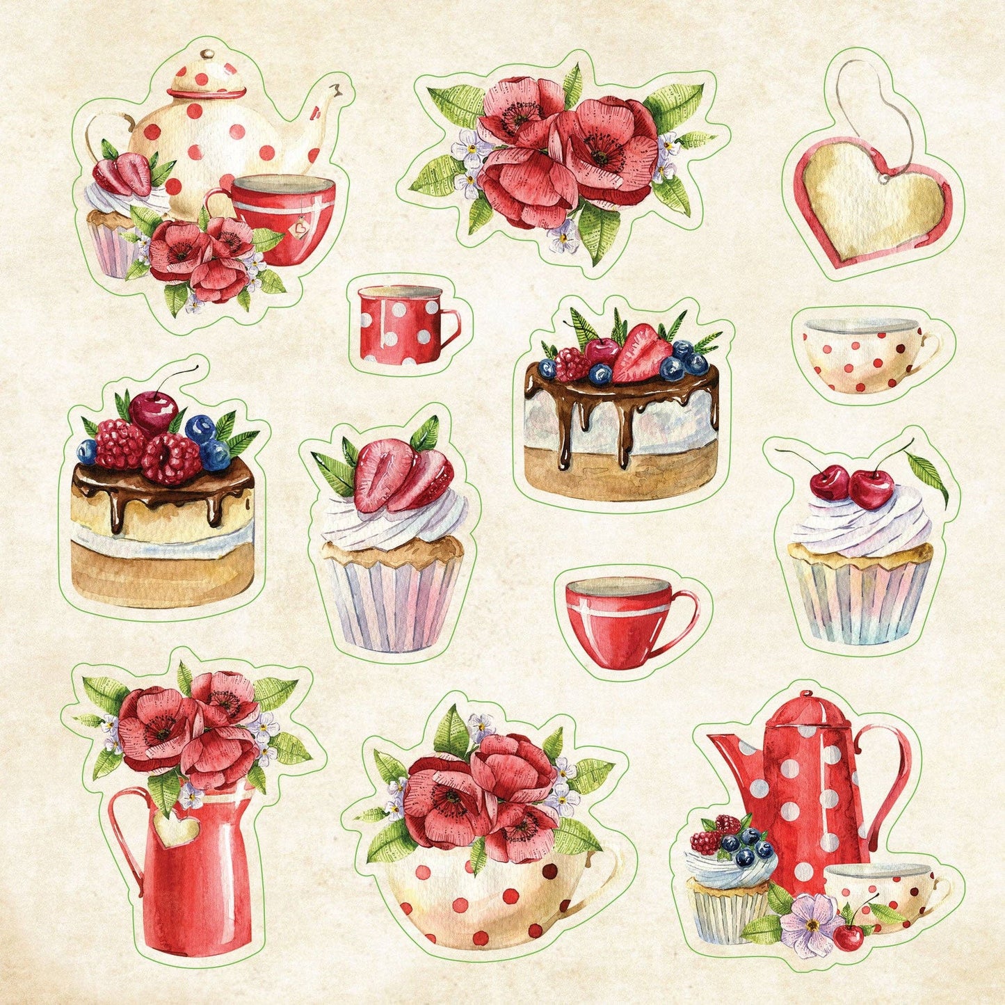 Peter Pauper Press | Cottagecore Sticker Book