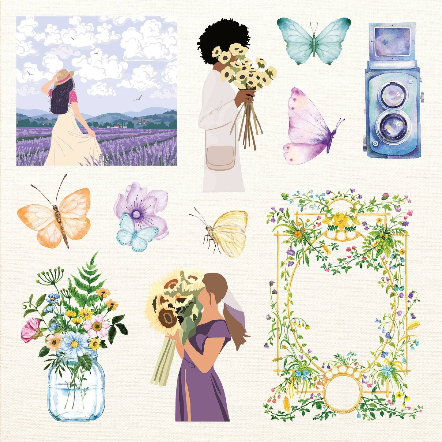 Peter Pauper Press | Boho Dreams Sticker Book