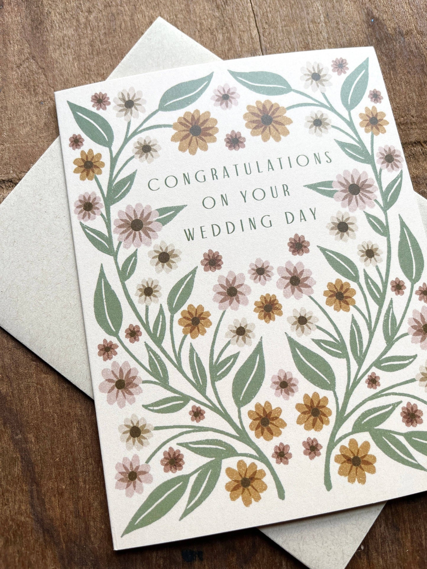 Katharine Watson - "Congratulations On Your Wedding," Greeting Card