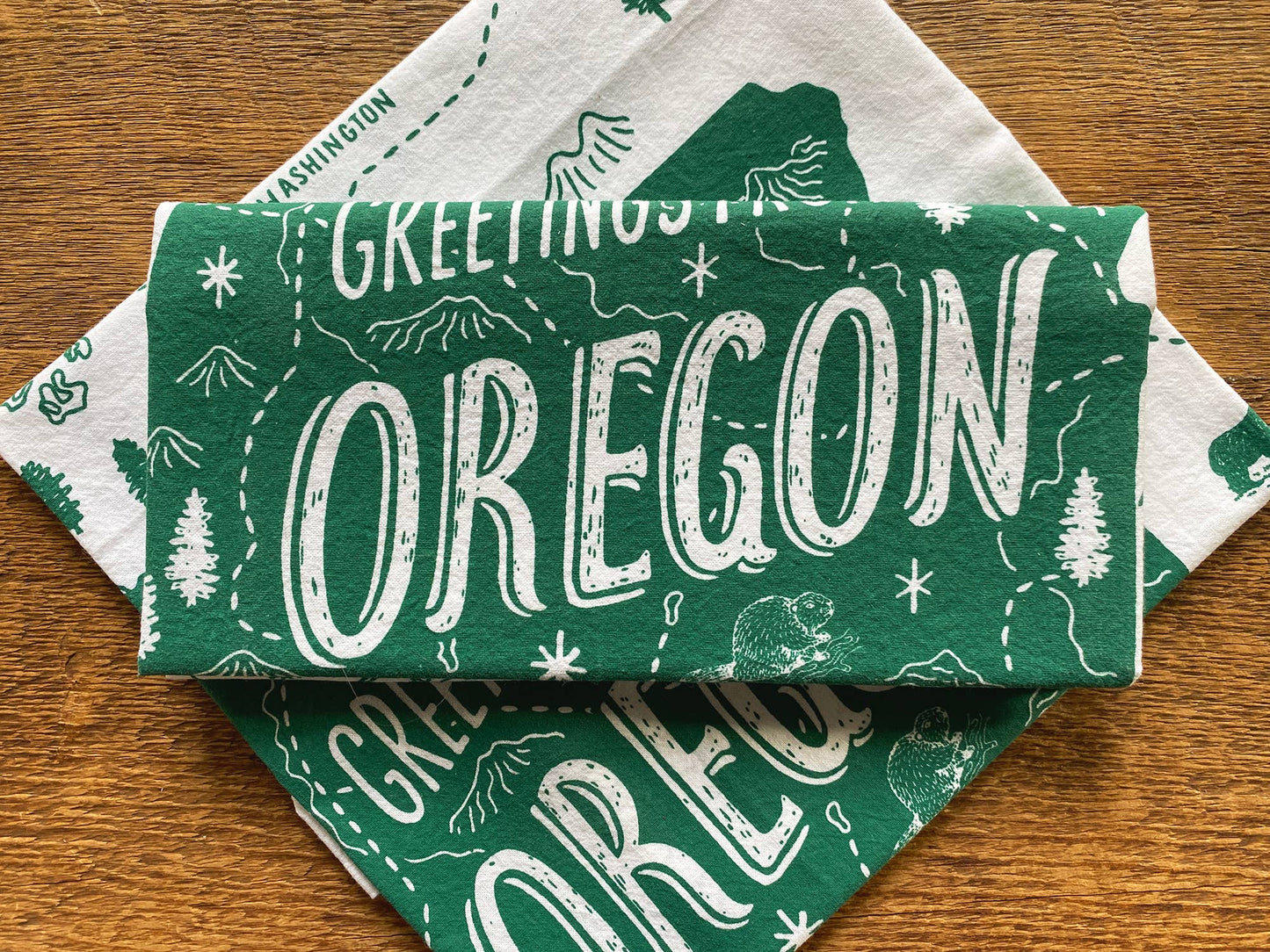Oregon Tea Towel