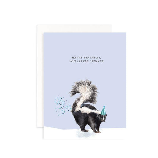 Cami Monet - Happy Birthday You Little Stinker Greeting Card
