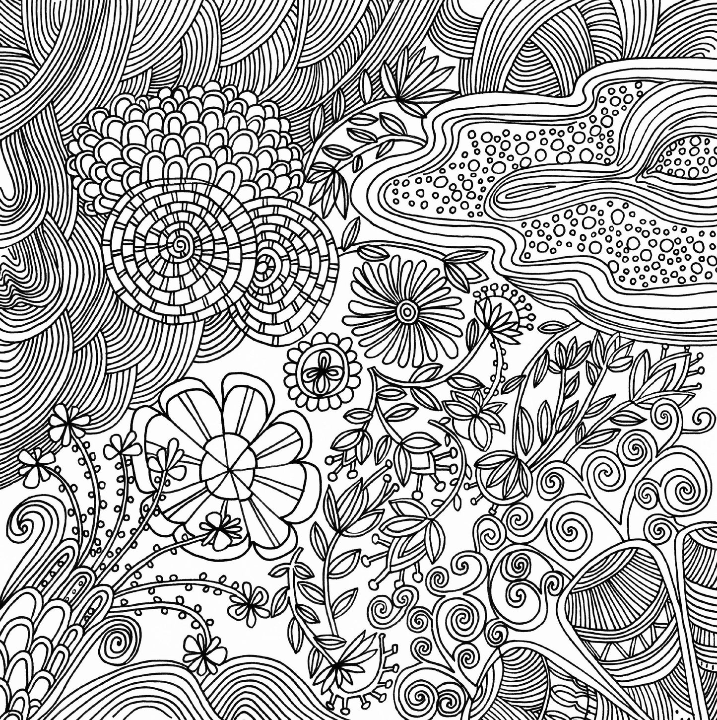 Peter Pauper Press | Serenity Artist's Coloring Book