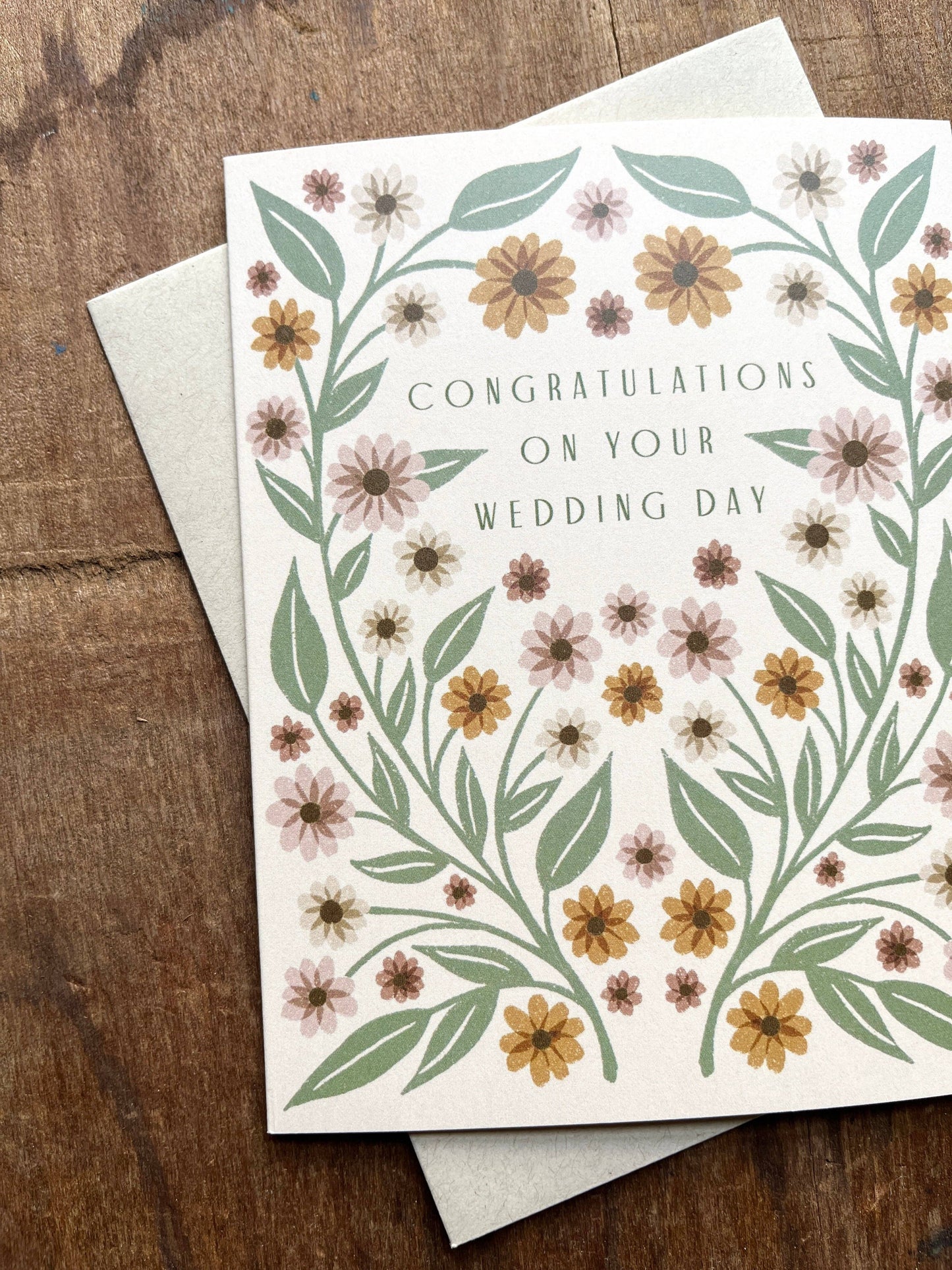 Katharine Watson - "Congratulations On Your Wedding," Greeting Card