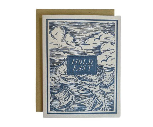 The Wild Wander | Hold Fast Encouragement Greeting Card