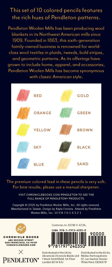 Pendleton | 10 Colored Pencils