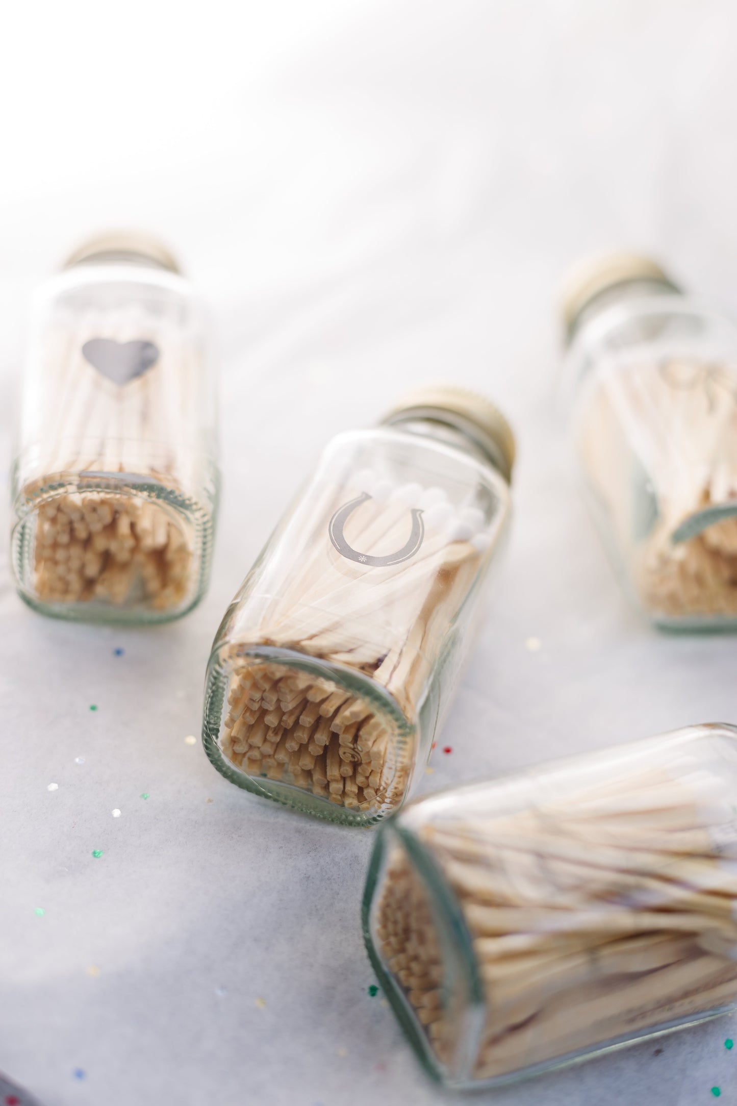 Lighthouse 2" White Match Jar | Rocky Point Match Holder
