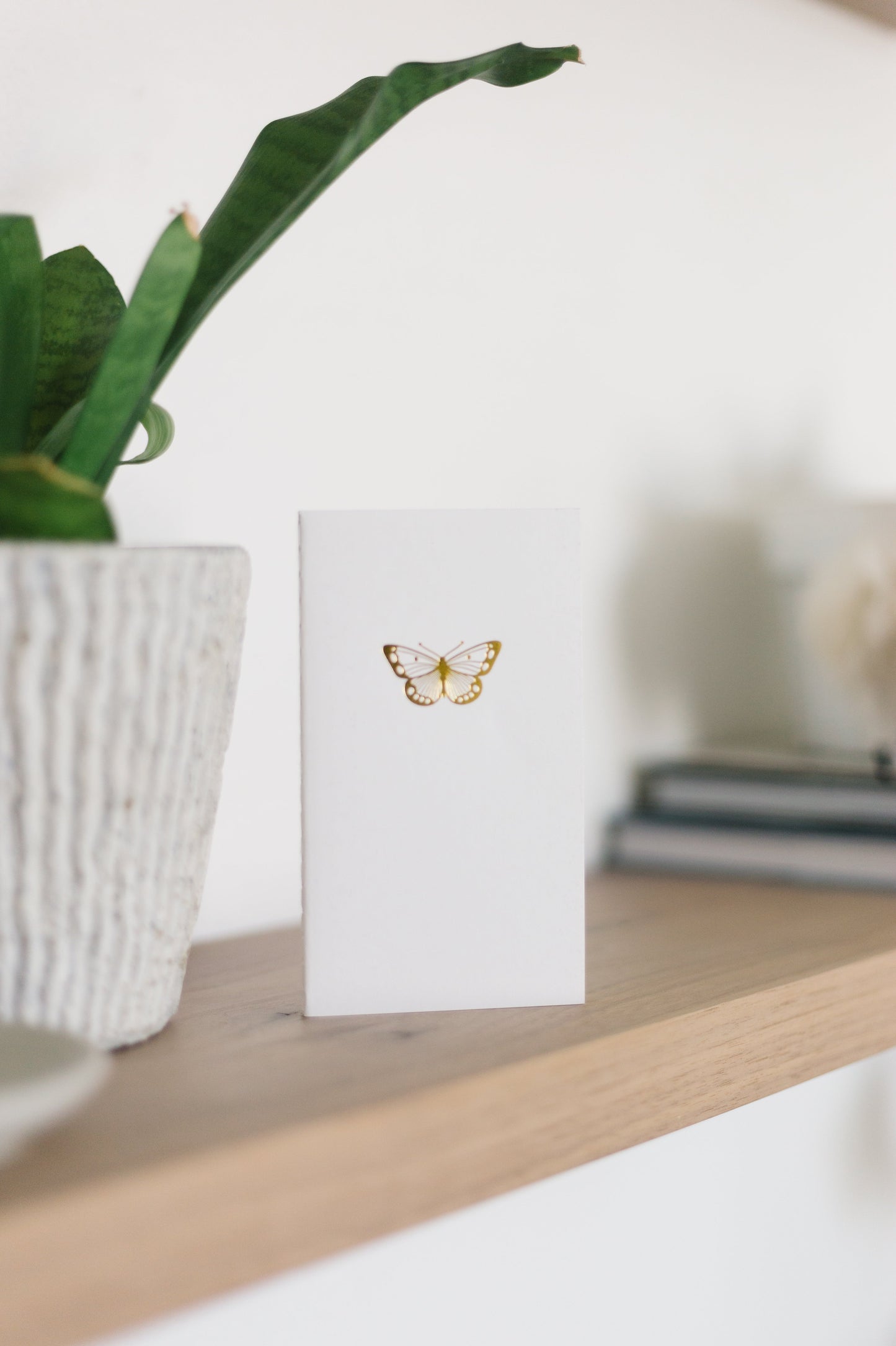 Foil Embossed Butterfly Menagerie Mini Saddle Stitch Notebook