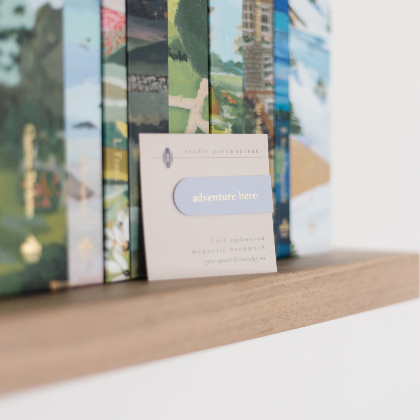Book Lover Magnetic Bookmark Set - Foil Embossed